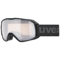 Miniatyrbillede 1 af 4: Uvex Xcitd Variomatic Skibriller Sort Mirror Silver Variomatic Clear/CAT1-3