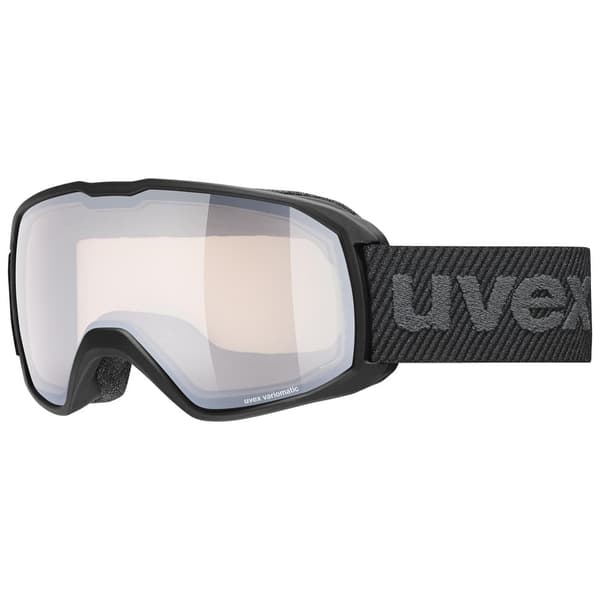 Uvex Xcitd Variomatic Laskettelulasit Musta Mirror Silver Variomatic Clear/CAT1-3