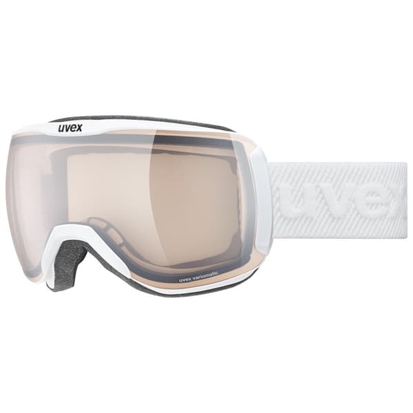 Uvex Downhill 2100 Variomatic Skidglasögon Vit Mirror Silver Variomatic Clear/CAT1-3