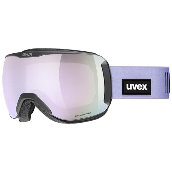 Uvex Downhill 2100 Colorvision Skidglasögon Svart Mirror Lavender Colorvision Green/CAT2