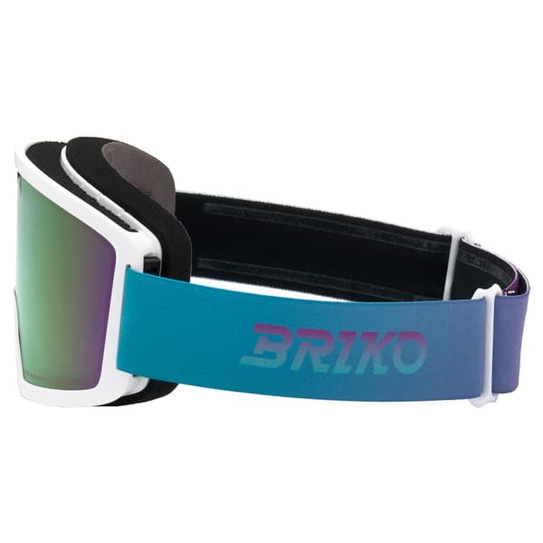 Briko Frostbite Junior Skidglasögon Blå Purple Green Mirror/CAT2
