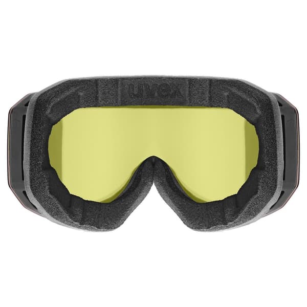 Uvex Evidnt Attract Skidglasögon Svart Mirror Ruby Contrastview Green Clear/CAT2+Yellow Clear/CAT1
