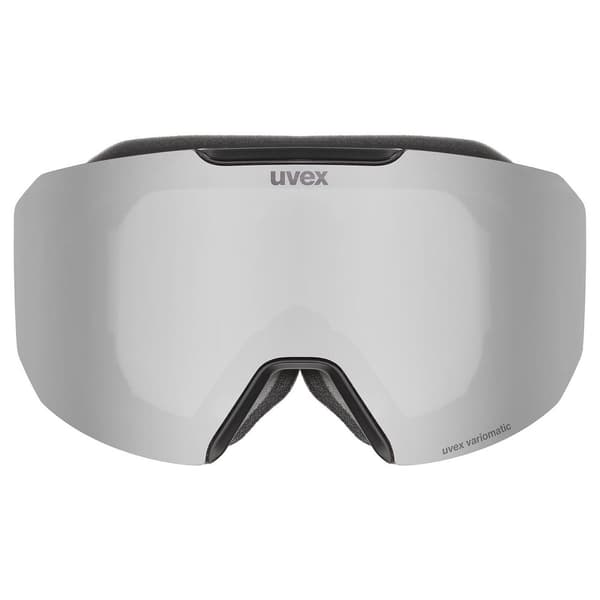 Uvex Evidnt Attract S Skidglasögon Svart Mirror Silver Variomatic Clear/CAT1-3+Contrastview Yellow Clear/CAT1