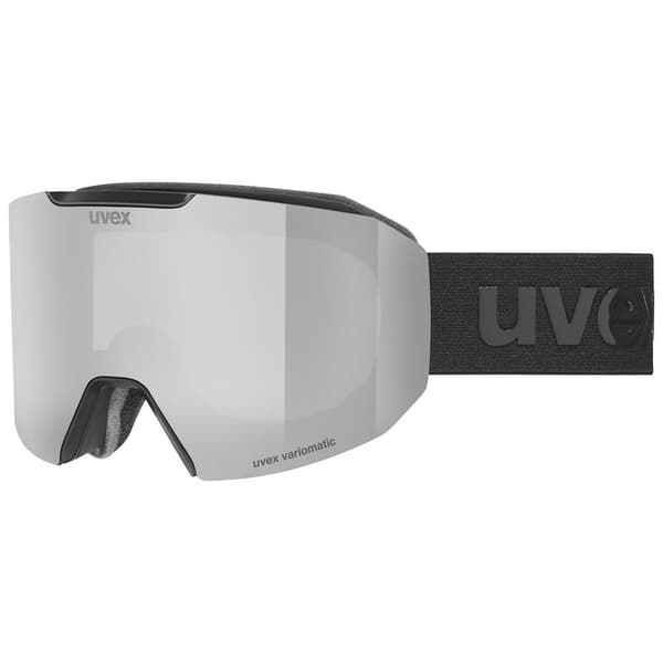 Uvex Evidnt Attract S Skidglasögon Svart Mirror Silver Variomatic Clear/CAT1-3+Contrastview Yellow Clear/CAT1