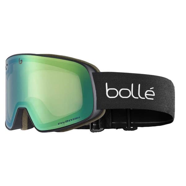 Bolle Nevada Skidglasögon Svart Green Emerald/CAT3-1