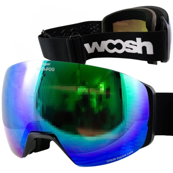 SKIDGLASÖGON SNOWBOARDGLASÖGON REVO SHIFT ICKE AVDUNSTANDE UV400