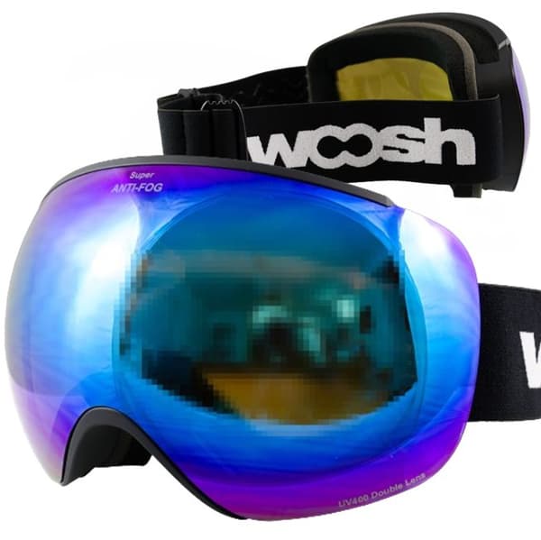 SKIDGLASÖGON SNOWBOARDGLASÖGON REVO SHIFT ICKE AVDUNSTANDE UV400