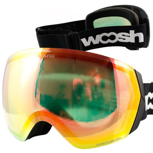 SKIDGLASÖGON SNOWBOARDGLASÖGON REVO SHIFT ICKE AVDUNSTANDE UV400