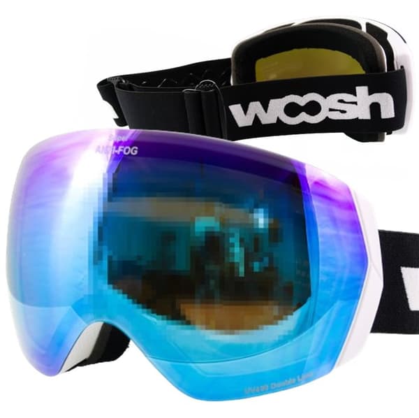 SKIDGLASÖGON SNOWBOARDGLASÖGON REVO SHIFT ICKE AVDUNSTANDE UV400