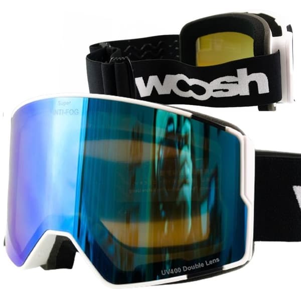 SKIDGLASÖGON SNOWBOARDGLASÖGON REVO SHIFT ICKE AVDUNSTANDE UV400
