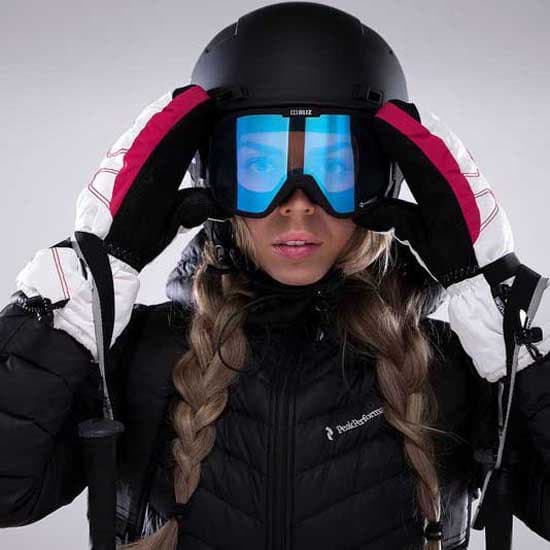 Bliz Rave Nano Optics Fotokromatiske Skibriller Sort Nano Optics Photochromic Orange With Blue Multicoating/CAT1-3