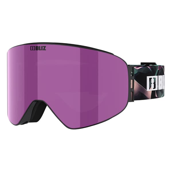 Bliz Flow Skidglasögon Svart Brown Ice Pink/CAT3