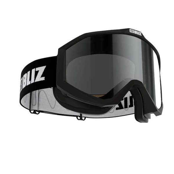 Bliz Liner Junior Skidglasögon Svart Brown With Silver Mirror/CAT3