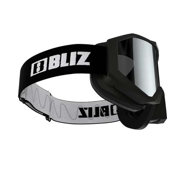 Bliz Liner Junior Skidglasögon Svart Brown With Silver Mirror/CAT3