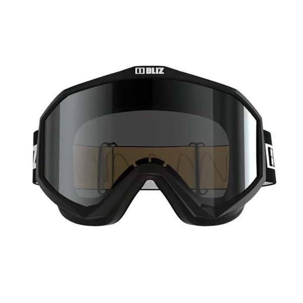 Bliz Liner Junior Skidglasögon Svart Brown With Silver Mirror/CAT3