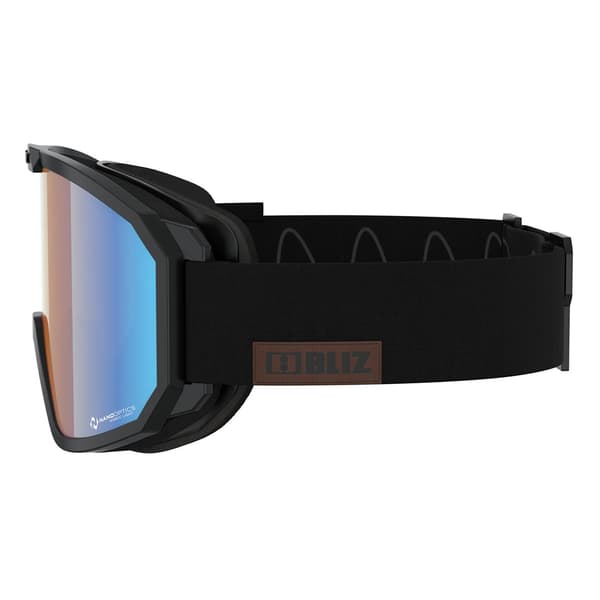 Bliz Rave Skidglasögon Svart Nano Optics Nordic Light - Orange w Blue Multi/CAT1