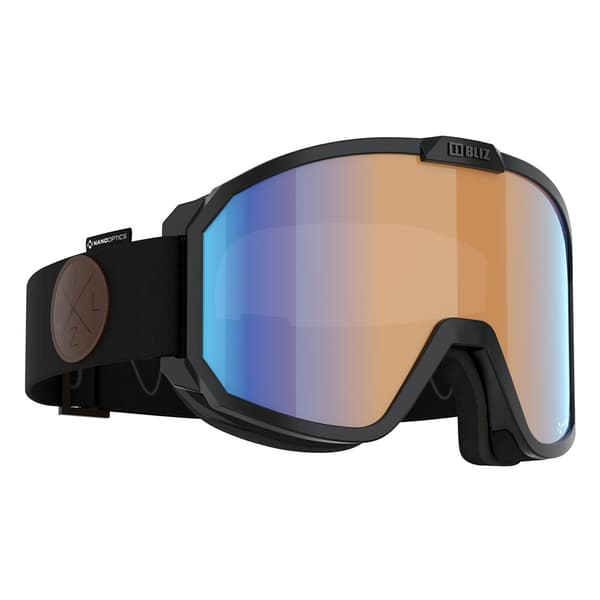 Bliz Rave Skidglasögon Svart Nano Optics Nordic Light - Orange w Blue Multi/CAT1