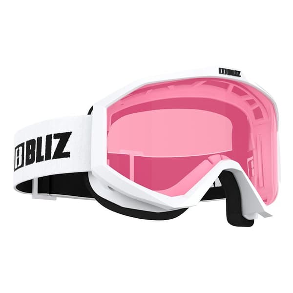 Bliz Liner Skibriller Hvid Pink/CAT1