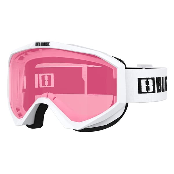 Bliz Liner Skibriller Hvid Pink/CAT1