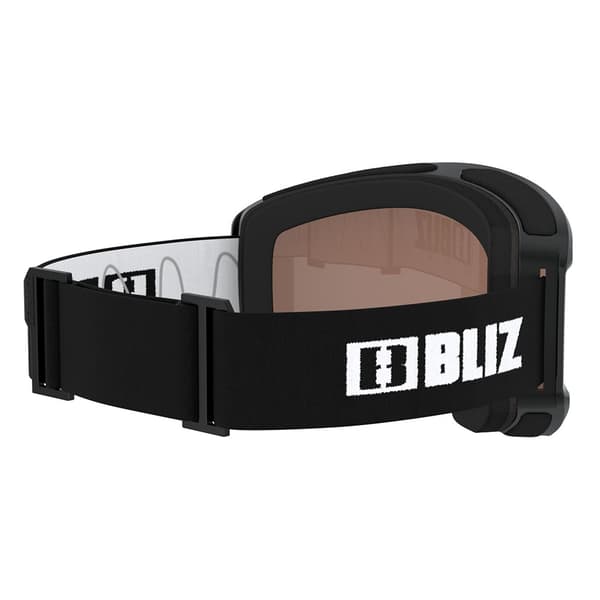 Bliz Spark Skidglasögon Svart Orange&Silver Mirror/CAT3