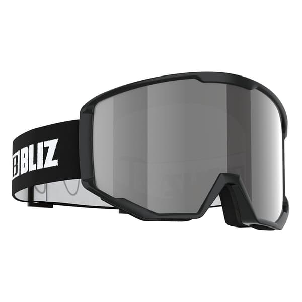 Bliz Spark Skidglasögon Svart Orange&Silver Mirror/CAT3