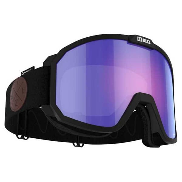 Bliz Rave Nano Optics Nordic Light Skidglasögon Svart Nano Optics Nordic Light Violet With Blue Multicoating/CAT2