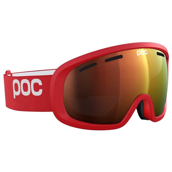 Poc Fovea Mid Skidglasögon Röd,Orange Partly Sunny Orange/CAT2