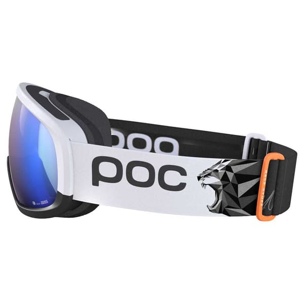 Poc Fovea Mid Race Marco Odermatt Ed Skibriller Hvid Partly Sunny Blue/CAT2