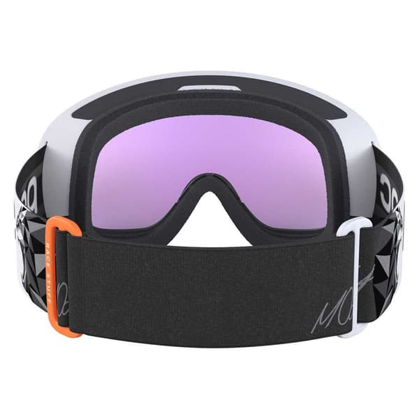 Poc Fovea Mid Race Marco Odermatt Ed Skibriller Hvid Partly Sunny Blue/CAT2