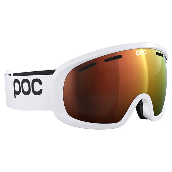 Poc Fovea Wf Skidglasögon Vit Partly Sunny Orange/CAT2