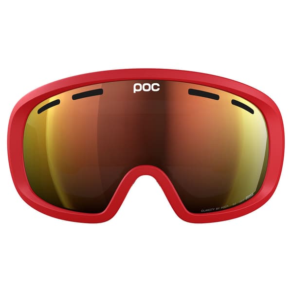 Poc Fovea Wf Laskettelulasit Punainen Partly Sunny Orange/CAT2