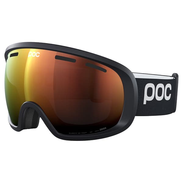 Poc Fovea Wf Laskettelulasit Musta Partly Sunny Orange/CAT2