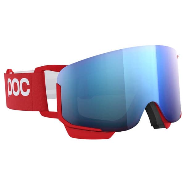 Poc Nexal Mid Wf Skidglasögon Röd Partly Sunny Blue/CAT2