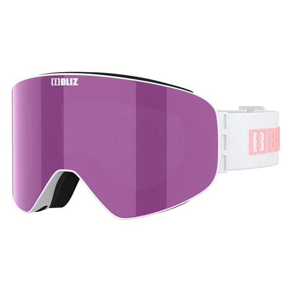 Bliz Flow Skidglasögon Vit Brown Pink/CAT3