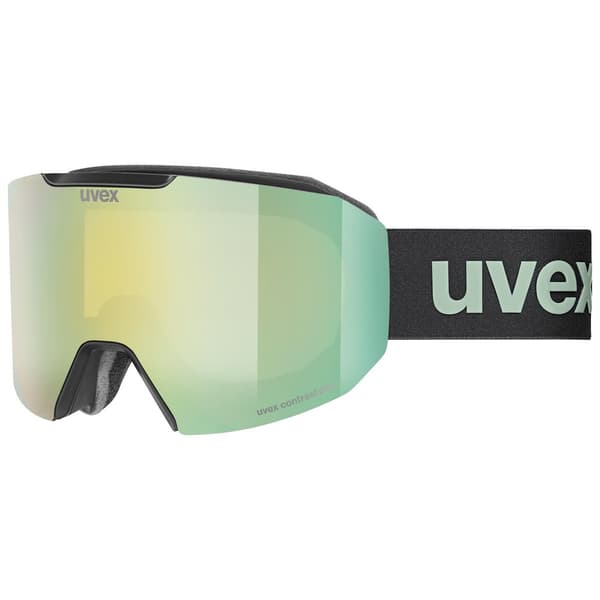 Uvex Evidnt Attract S Skidglasögon Svart Mirror Opal Contrastview Yellow Clear/CAT2+Yellow Clear/CAT1