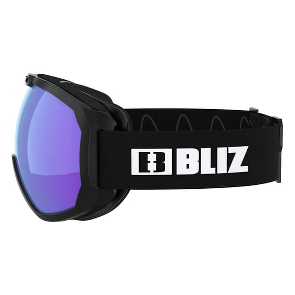 Bliz Charge Otg Skibriller Sort Light Orange&Blue/CAT1