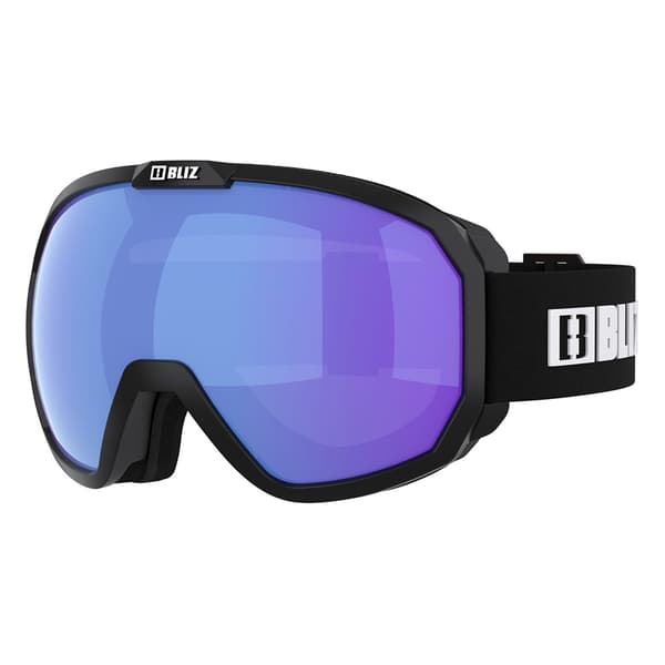 Bliz Charge Otg Skibriller Sort Light Orange&Blue/CAT1