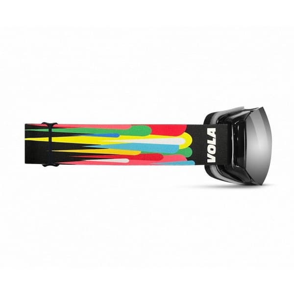 Vola Zippy Speed Skidglasögon Svart Silver Miror/CAT3