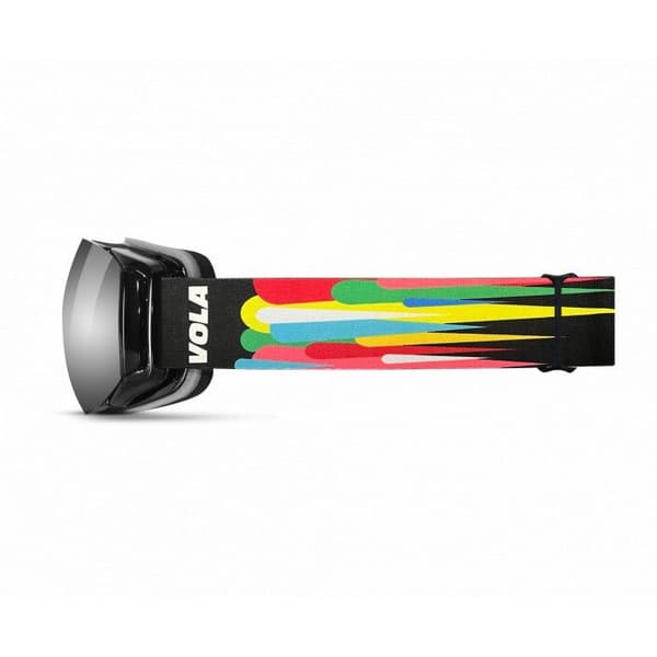 Vola Zippy Speed Skidglasögon Svart Silver Miror/CAT3