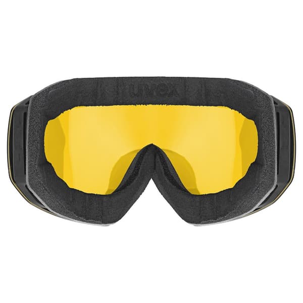 Uvex Epic Attract S Skidglasögon Svart Mirror Opal Contrastview Yellow Clear/CAT2+Yellow Clear/CAT1