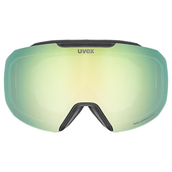 Uvex Epic Attract S Skidglasögon Svart Mirror Opal Contrastview Yellow Clear/CAT2+Yellow Clear/CAT1