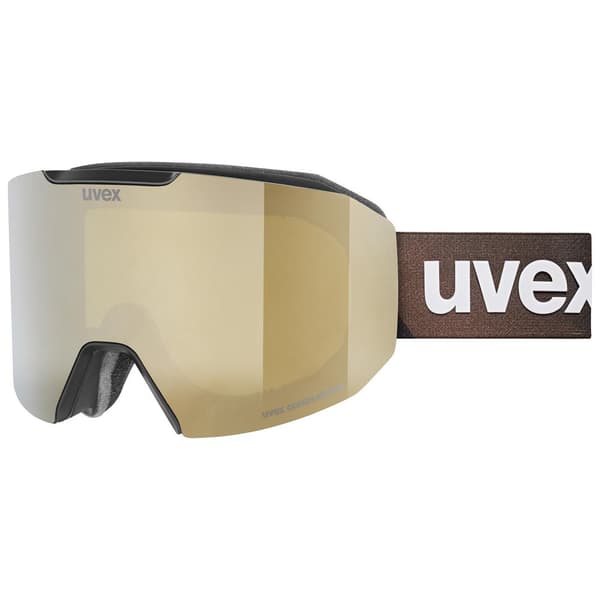 Uvex Evidnt Attract Skibriller Sort Mirror Copper Contrastview Yellow Clear/CAT2+Yellow Clear/CAT1