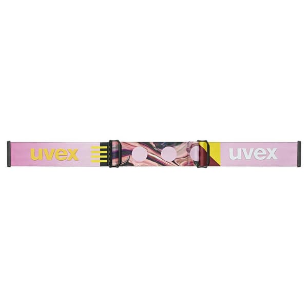 Uvex Evidnt Attract Skibriller Rosa Mirror Rose Contrastview Green Clear/CAT2+Yellow Clear/CAT1