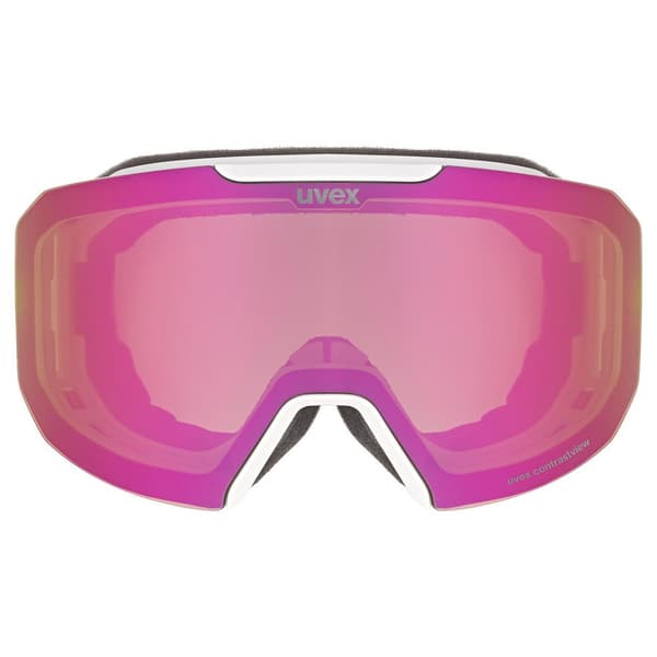 Uvex Evidnt Attract Skibriller Rosa Mirror Rose Contrastview Green Clear/CAT2+Yellow Clear/CAT1