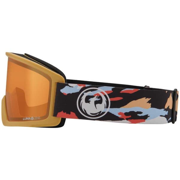 Dragon Alliance Dr Dx3 Otg Spyder Skidglasögon Brun Lumalens Amber/CAT2