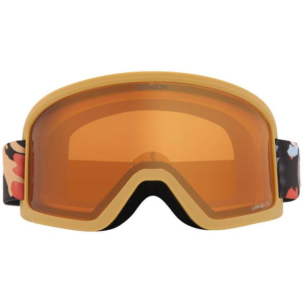 Dragon Alliance Dr Dx3 Otg Spyder Skidglasögon Brun Lumalens Amber/CAT2