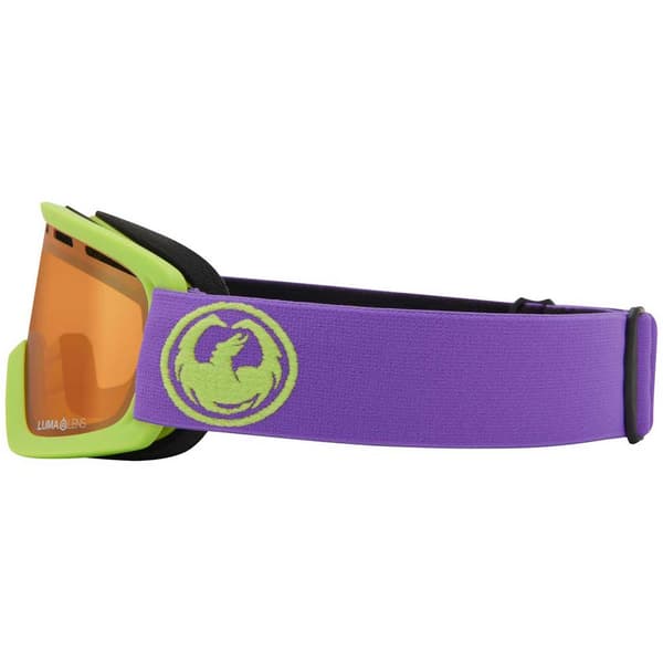 Dragon Alliance Dr Lil D 2 Laskettelulasit Vihreä,Violetti Lumalens Amber/CAT2