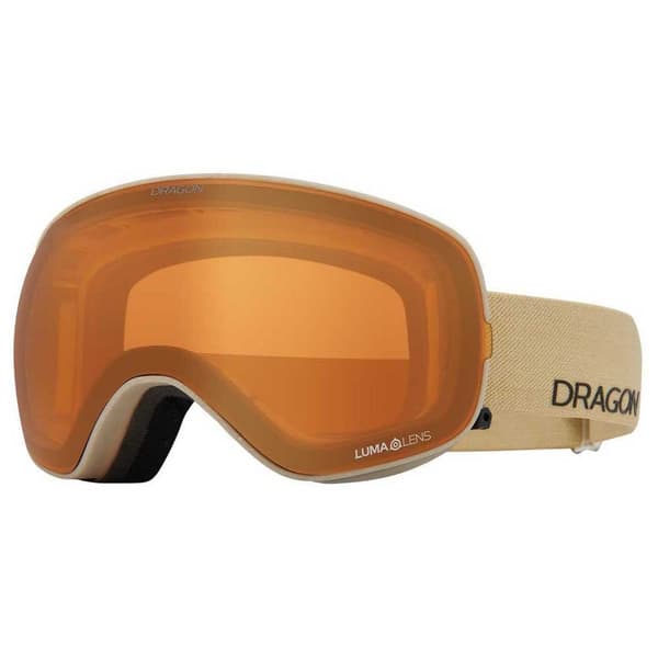 Dragon Alliance Dr X2s Bonus Skidglasögon Beige Lumalens Amber/CAT2+Lumalens Midnight/CAT3