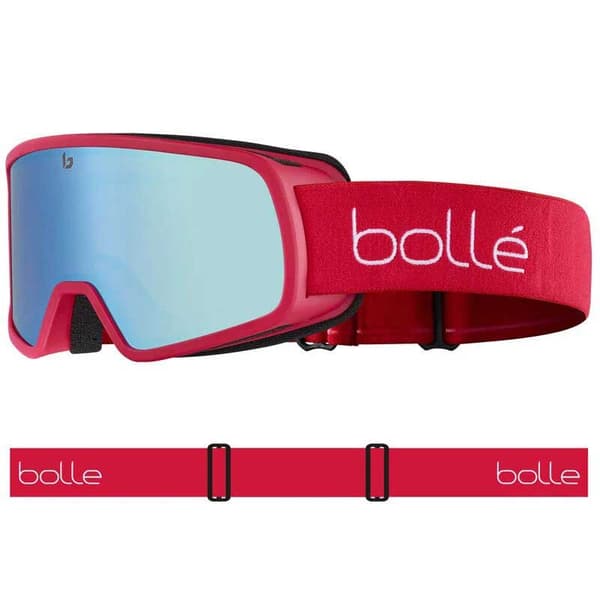 Bolle Nevada Skidglasögon Röd Azure/CAT2