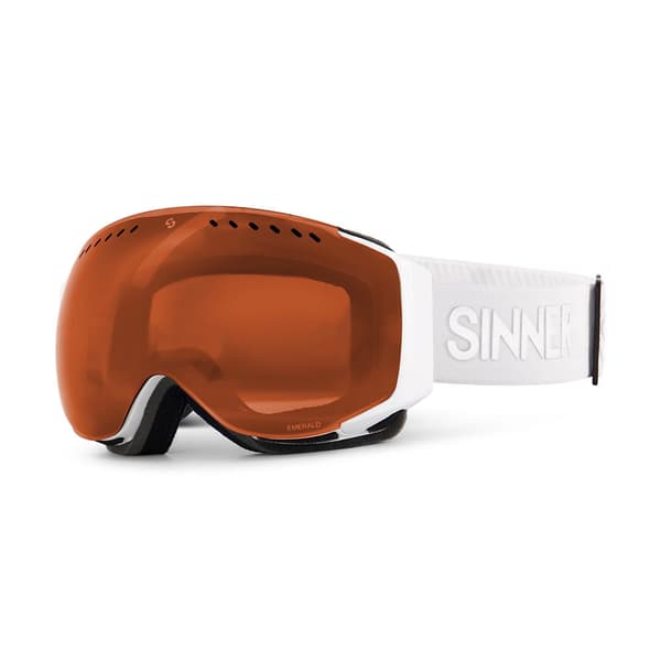 Sinner Emerald Laskettelulasit  Double Full Green Mirror Vent/CAT3